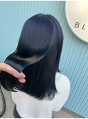 【ブリーチカラー】ネイビーブルー♪