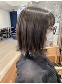 透明感ナチュラルグレージュ