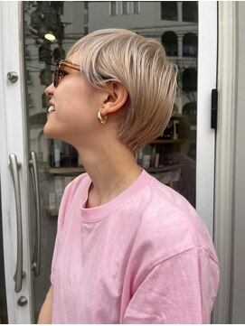 マル 薬院浄水店(MAR.co) BLOND SHORT BOB