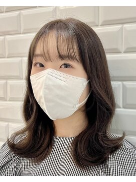 リルミー ミュエナ 大須 矢場町(Lilme myuena) 【アッシュベージュ×くびれミディアム】*rina*