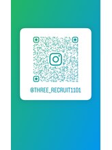 スリーヌーン(THREE noon) THREE recruit