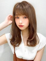 ラルユー 金山(LallYou)&nbsp;2wayバングでイメチェン！顔まわりレイヤーくびれヘアが人気