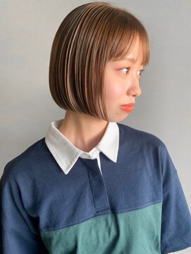 ブルー(BLUE) #BLUEボブ ハイトーンボブ