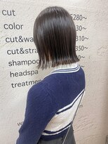 モリオ フロム ロンドン サッポロファクトリー店(morio FROM LONDON) 【morio】札幌ショート 切りっぱなし