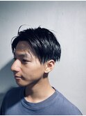 ツーブロックショート
