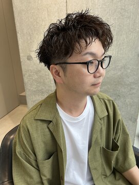 カケル(×.) ツイストスパイラルパーマ/メンズパーマ