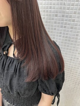 オーガスト ヘア ネイル(AUGUST hair nail) レイヤー×カシスラベンダー