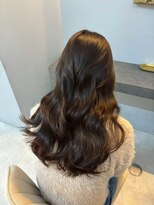 オズ 郡山駅前店(OZ)&nbsp;顔まわりレイヤー大人可愛いブラウン透明感ラベンダーグレージュ