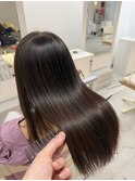 髪質改善ストレート