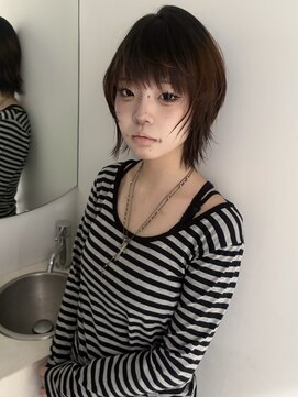 ショートレイヤー/ハイトーン/ワンカラー/名古屋