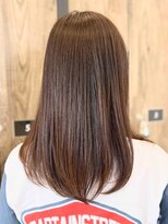 アトリエコア(Atelier Coa)&nbsp;太白区アディクシーカラー顔周りレイヤーカット白髪ぼかしウルフ