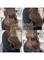 ユアーズヘア 東新宿店(youres hair) 全体ブリーチなしグレージュカラー、インナー1ブリーチベージュ