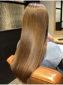 髪質改善＊うる艶ブロンドカラー＊美髪