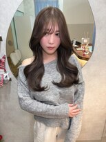 ジーナ 札幌(Zina)&nbsp;【艶髪】くびれロングレイヤーグレージュ＊美髪