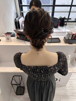 ディティカ サウ(Dityca sow)&nbsp;シニヨン/結婚式/参列/お呼ばれヘア/名古屋/栄/ヘアセット