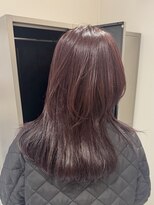 グリップ(GRIP)&nbsp;ローズブラウンレイヤーカット暖色チェリーレッド/オオタユキ