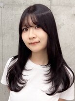 ハッチ(HACCH)&nbsp;ブリーチハイライト髪質改善ダブルカラーレイヤーカット