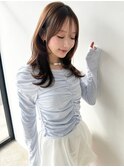 【山田】外はねレイヤー　ロングレイヤー　ハッシュカット