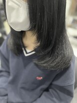 ヘアーデザイン ジェルム(Hair Design germe)&nbsp;ブルーブラックレイヤー / YUDU