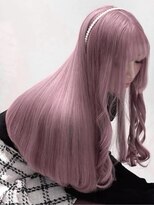ミル 心斎橋(MIL)&nbsp;大人可愛いくすみピンクカラー/髪質改善/心斎橋
