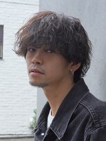 フィフスパーク(fifth PARK)&nbsp;緩めシャドウパーマのラウンドマッシュウルフ◎