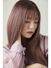【学割】艶美髪水素カラー＋カット＋スチームTr ￥8500