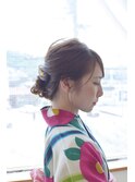 浴衣ヘアアレンジ