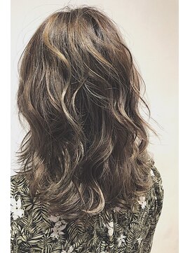 レセ 新松戸駅前店(Laissez) グレージュ×ハイライト【レセ新松戸駅前店】