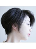 【ショート】【クール】【グレイ】