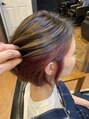 アグ ヘアー クレイン 宮崎店(Agu hair crane)&nbsp;個性的なインナーカラーもオススメです♪