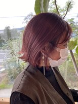 シエル ヘアーズ ボウ グループ(Ciel hairs beau gloup) ボルドーカラー