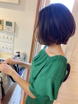 オーシャン(Ocean) ［OCEAN　Hair&Life]20代30代40代/ショートボブ/ハイライト