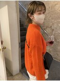 (akiko)ハイトーングラデーションカラー×ショート