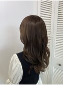 20代30代シークレットハイライトカラー アンニュイパーマ