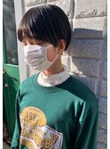 刈り上げショート_マッシュショート
