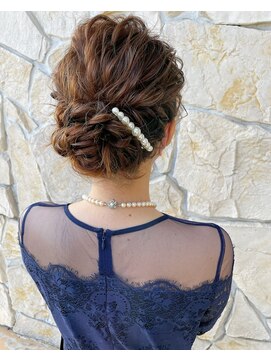 ヘアメイク ヴァロ(Hair Make VaLo) お呼ばれアレンジ+シニヨンアレンジ