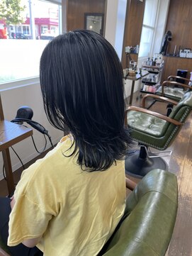 ヘアーサロン リバース(Hair Salon Rebirth) 【防府/Rebirth】ブルーブラック