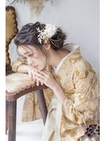 ヘアメイクサロン シャルメ(Hair Make Salon CHARMER) 結婚式にオススメ！ルーズなシニヨン！！