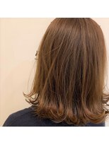 ヘアブランコブランコ 横浜(hair blanco_blanco)&nbsp;ボブウルフ/くびれヘア/グレージュカラー/ココアベージュ/横浜駅