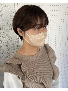 キノ(kino) コンパクトマッシュショート/前髪ありショートボブ