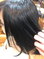 ヘアー マジック 国立店(Hair Magic)&nbsp;ミディアムバングスタイル