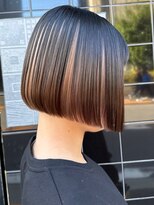 マックス フォー ヘアー(MAX FOR HAIR) 綺麗なラインのボブ×インナーカラー◎
