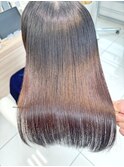 髪質改善美髪矯正で乾かすだけのツヤサラ楽ちんヘアへ　[横浜]