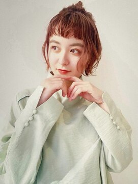 ティファ 大宮(Tiffa) 波巻きハーフアップアレンジ