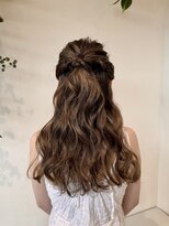 ゼスト 中野店(ZEST)&nbsp;【zest中野/セイラ】ゆるふわハーフアップアレンジ