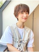 前髪あり大人ショートボブ20代30代40代表参道
