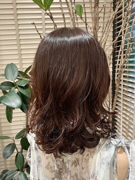 ステアケース 武蔵小杉店(stair:case) 艶髪コテ巻き風パーマ