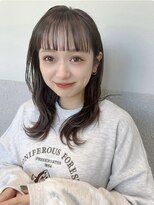 ラナ カスガイ(Lana KASUGAI)&nbsp;黒髪/ボブルフ/ネビージュ/小顔/ワンレン/春日井/髪質改善/前髪