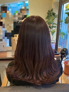 ヘアリゾート粋 ティガ 池袋店(tiga) チョコレートブラウン/艶髪/くびれヘア