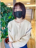 切りっぱなしショート